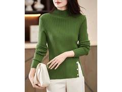 德玛纳女士冬季打底衫5折仅53元