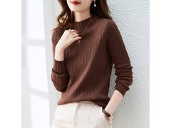 德玛纳女士打底毛衣5折，仅89元！