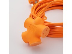 金格羽5米10孔电动车插排京东特惠