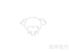 天使猪绘画教程：简单几步学会