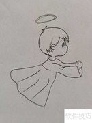 卡通天使绘画入门