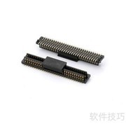 高速LXW板对板连接器作用