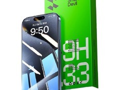 闪魔iPhone15钢化膜9.9元