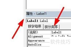 Label标题属性设置方法
