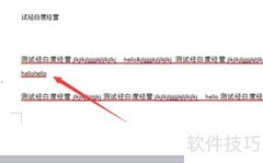 WPS文字首尾字符设置技巧