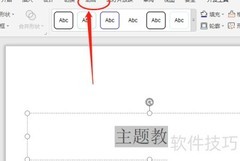 文本动画设置方法