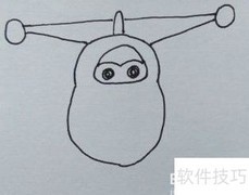 超级飞侠乐迪简笔画教程