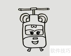 超级飞侠小爱绘画教程