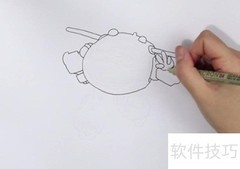 超级飞侠小青绘画教程
