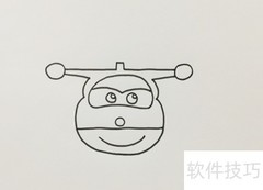 超级飞侠简笔画教程