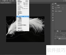 Photoshop快速抠羽毛技巧