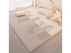 KAYE奶油风免洗地毯29元