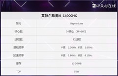 英特尔酷睿i9-14900HX评测：重回万元级，能否一战Ultra