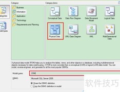 PowerDesigner创建PDM图解