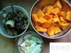 南瓜河蟹做法一学就会