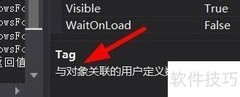 C中Tag属性设置方法