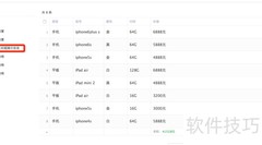 云表格高效管理库存