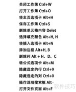 Office办公快捷键速查