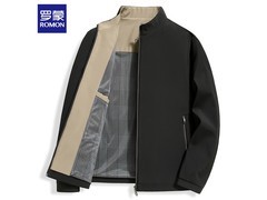 罗蒙男士立领夹克，京东到手仅79元！