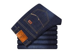 罗蒙男士秋冬保暖牛仔裤69元