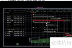 恒智天成软件转横道图实例