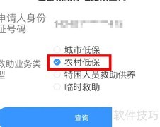 低保网上查询方法指南