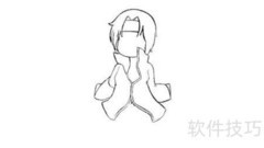 宇智波鼬简笔画教程