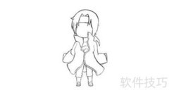 宇智波鼬简笔画教程