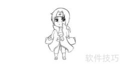 宇智波鼬简笔画教程