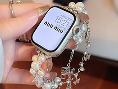 新款蝴蝶金属珍珠表带多设备适配低至38.56元