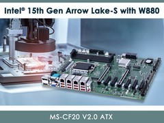 微星发布工业级ATX主板MS-CF20 V2.0，支持Arrow Lake处理器