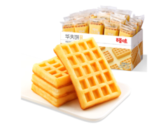 百草味1000g华夫饼超值促销，到手仅22.9元！