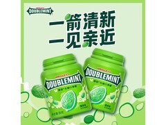 白鹿同款！绿箭56g薄荷口香糖5瓶，满减后仅49.9元