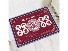 KAYE足下生辉地垫，19减14仅5.9元