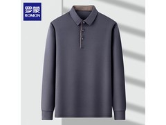 罗蒙男士长袖Polo衫58.3元