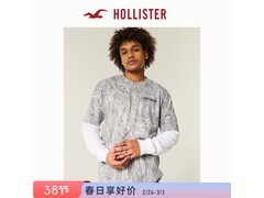 HOLLISTER迷彩棉质男装T恤低至48.32元
