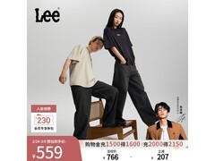 Lee宽松直筒牛仔裤400元