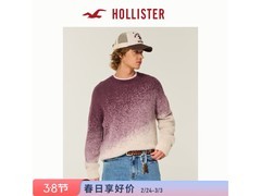 HOLLISTER男士针织衫129元