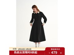 独束大码赫本风连衣裙，plus下单低至434元