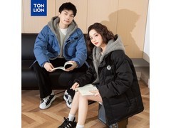 唐狮仿羊羔绒羽绒服199元