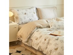 AIDLI蝶之恋40支纯棉四件套低至119元