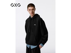 GXG男装秋季连帽卫衣116元