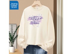 真维斯圆领卫衣女春秋季特惠