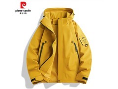 皮尔·卡丹情侣连帽防风外套69.9元