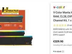 全何推1+1DDR5内存套装：一根真条配RGB假条，售价高达主流四倍