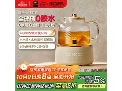 康宁1L全玻璃养生壶，京东低至239元