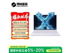 机械革命无界15X Pro暴风雪轻薄本