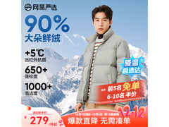 网易严选石墨烯羽绒服199元