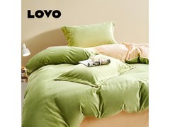 LOVO加厚法兰绒四件套189元