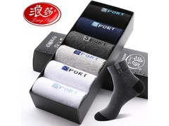 浪莎袜子6双仅29.9元，京东特惠！